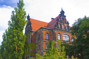 Wroclaw, Polonya - 18 Haziran 2019: Wroclaw'daki Ulusal Müze