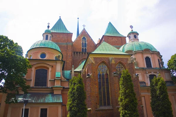 Wroclaw Polen Juni 2019 John Baptist Cathedral Ostrow Tumski Wroclaw — Stockfoto