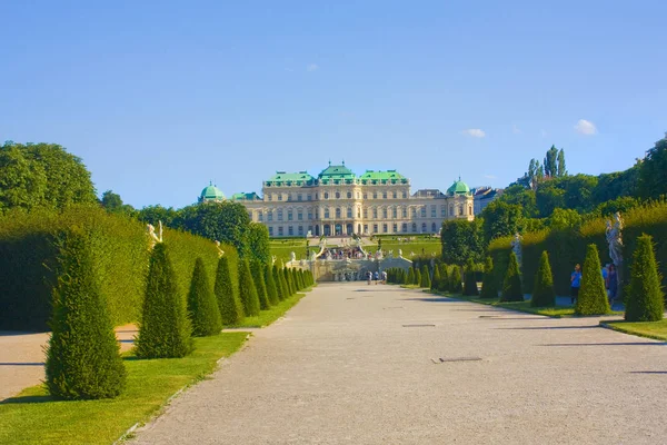 Schloss Belvedere Wien Österreich — Stockfoto