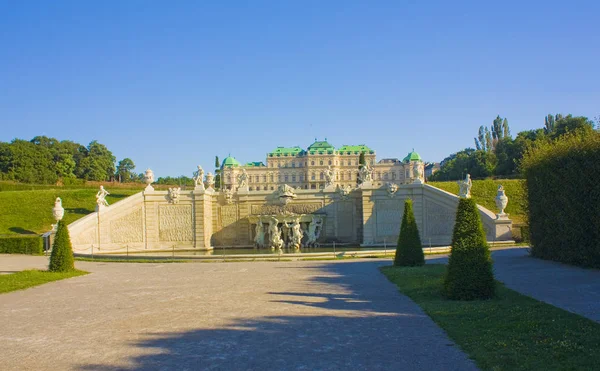 Βιέννη Αυστρία Ιουνίου 2019 Παλάτι Belvedere Στη Βιέννη — Φωτογραφία Αρχείου