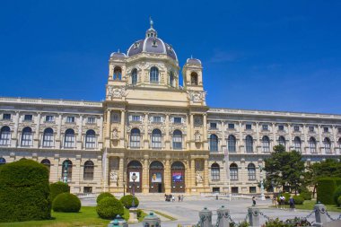 Viyana, Avusturya - 30 Haziran 2019: Viyana Doğa Tarihi Müzesi