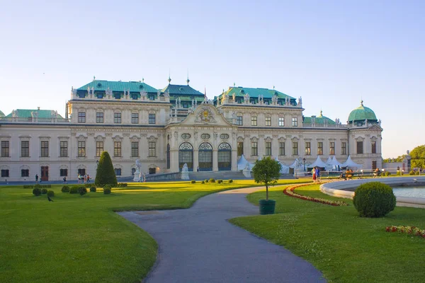 Wien Österreich Juni 2019 Schloss Belvedere Wien — Stockfoto