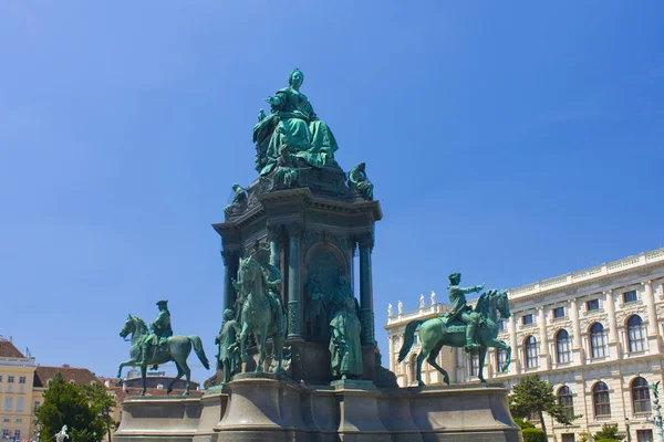 Βιέννη Αυστρία Ιουνίου 2019 Μνημείο Μαρίας Τεριάς Στη Βιέννη — Φωτογραφία Αρχείου