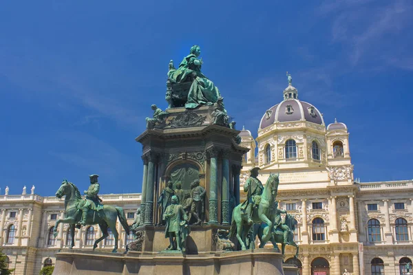 Vienna Áustria Junho 2019 Monumento Maria Theresia Viena — Fotografia de Stock