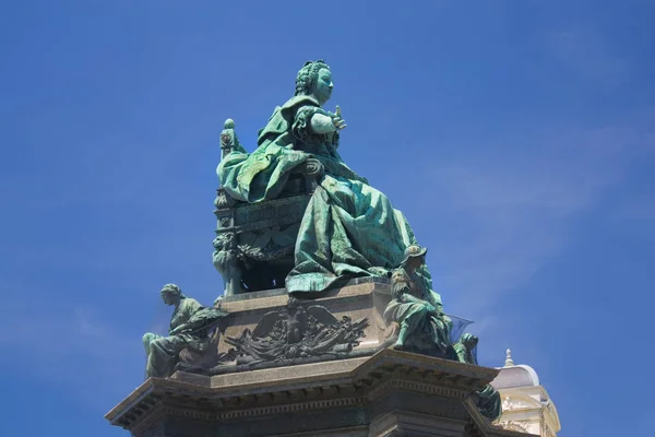 Vídeň Rakousko Června 2019 Památník Marie Terezie Vídni — Stock fotografie