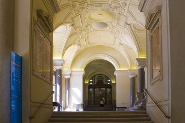 Viyana, Avusturya - 30 Haziran 2019: Viyana Üniversitesi İç Mekan