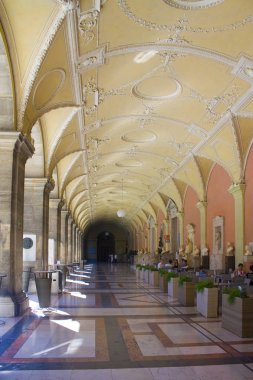 Viyana, Avusturya - 30 Haziran 2019: Viyana Üniversitesi İç Mekan