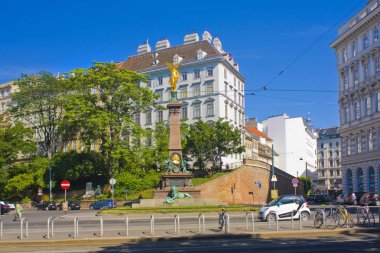 Viyana, Avusturya - 30 Haziran 2019: Viyana'daki Liebenberg Anıtı