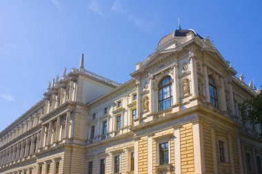 Viyana, Avusturya - 30 Haziran 2019: Viyana Üniversitesi Görünümü 