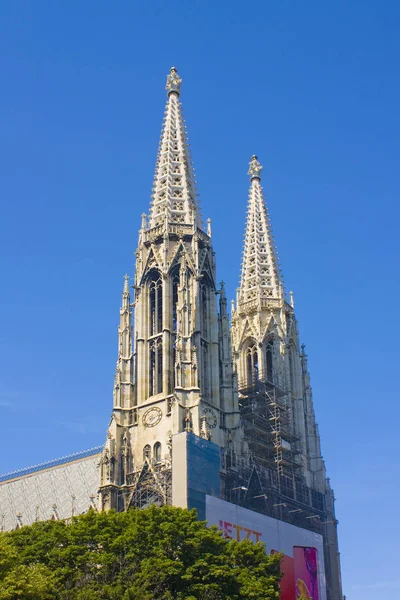 Wien Österreich Juni 2019 Votivkirche Ist Eine Neugotische Kirche Wien — Stockfoto