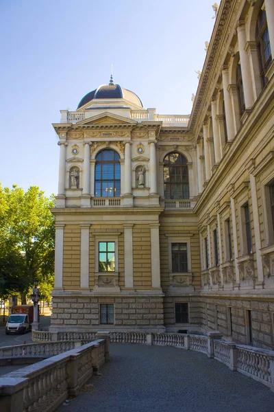 Vídeň Rakousko Června 2019 Pohled Vídeňskou Univerzitu — Stock fotografie