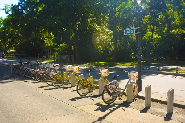 Vienna Austria June 2019 Citybike Rental Service Old Town Vienna — Stock Photo, Image