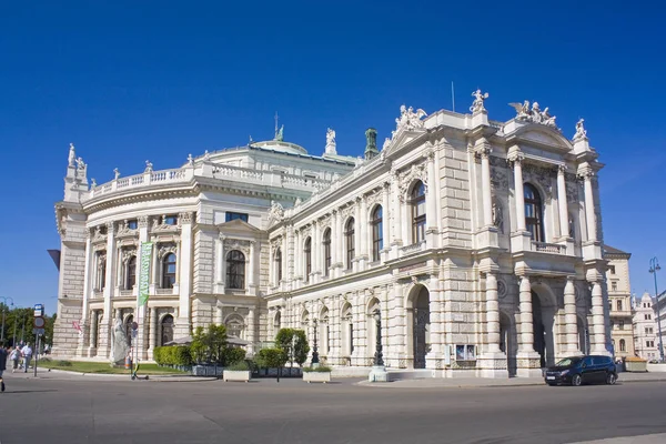 Vienna Áustria Junho 2019 Famous Burgtheater Imperial Court Theatre Viena — Fotografia de Stock