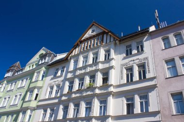 Viyana, Avusturya Eski Şehir eski tarihi binanın zengin dekorasyon