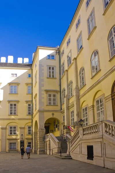 Βιέννη Αυστρία Ιουνίου 2019 Θέα Στην Αυλή Του Παλατιού Hofburg — Φωτογραφία Αρχείου
