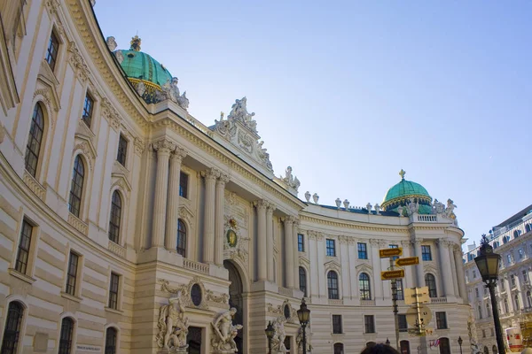 奥地利维也纳 2019年6月30日 霍夫堡 巴洛克宫殿建筑群 维也纳博物馆 — 图库照片