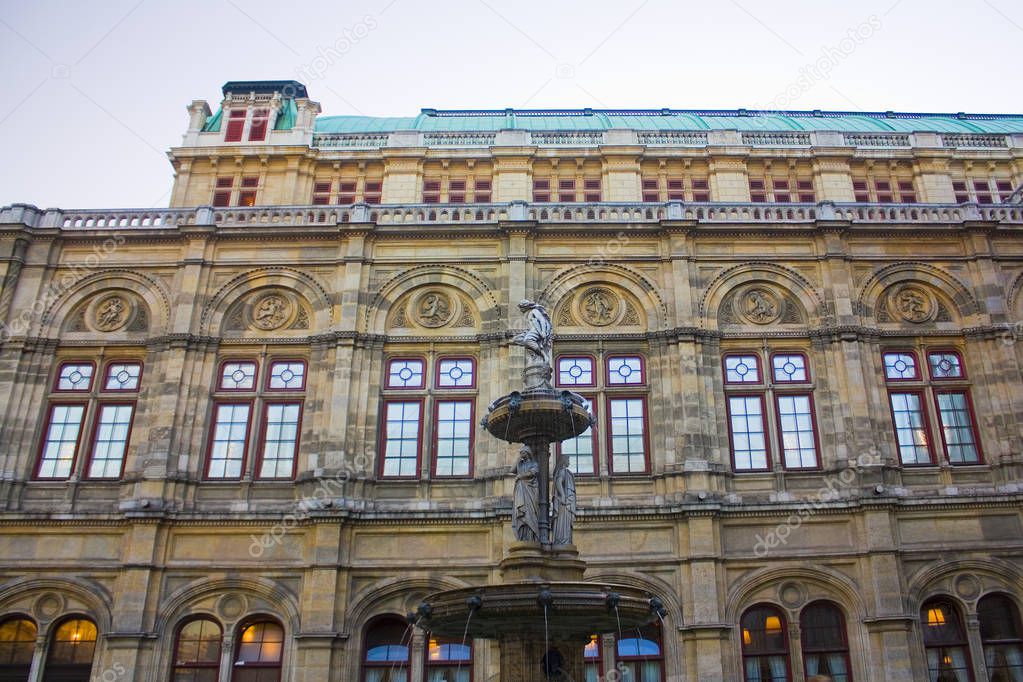  Fragment of Vienna's State Opera House, Austria