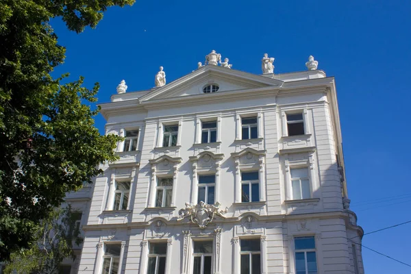 Stary Zabytkowy Budynek Starym Mieście Wiedniu Austria — Zdjęcie stockowe