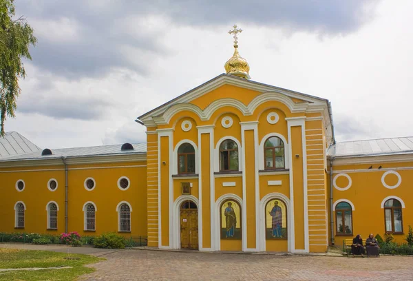 Chernigov Ucraina Luglio 2019 Chiesa Dell Assunzione Eletskiy Monastero Chernigov — Foto Stock