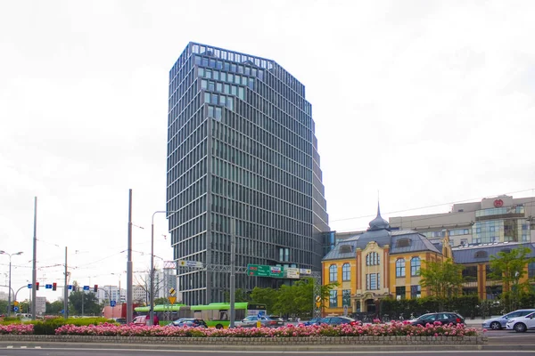 Poznan Poland June 2019 Modern New Baltyk Office Building Roosevelta — Stock Photo, Image
