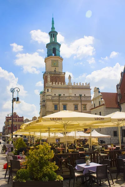 Poznan Polen Juni 2019 Poznans Stadshus Museum Historien Staden Poznan — Stockfoto