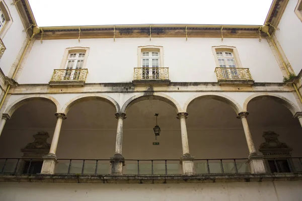 Coimbra Portekiz Mart 2019 Ünlü Coimbra Üniversitesi Nin Bir Avlunun — Stok fotoğraf
