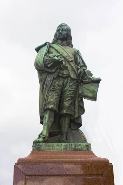 Monumento David Teniers Younger Teniersplaats Antuérpia — Fotografia de Stock