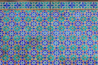 Portekiz renkli azulejos panel