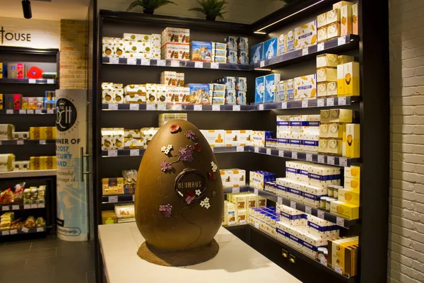 Anvers Belçika Mayıs 2019 Antwerp Bir Şekerlemede Geleneksel Paskalya Çikolatalı — Stok fotoğraf