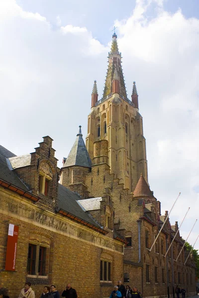 Belgium Brugge May 2019 Church Our Lady Brugge — Stock Photo, Image