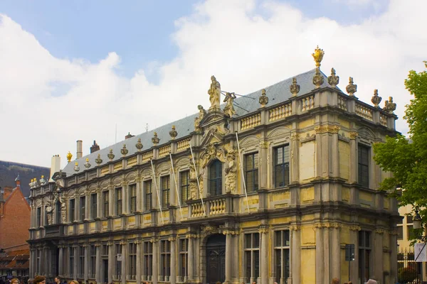 Бельгія Brugge Травня 2019 Палац Єпископа Площі Бург Brugge — стокове фото