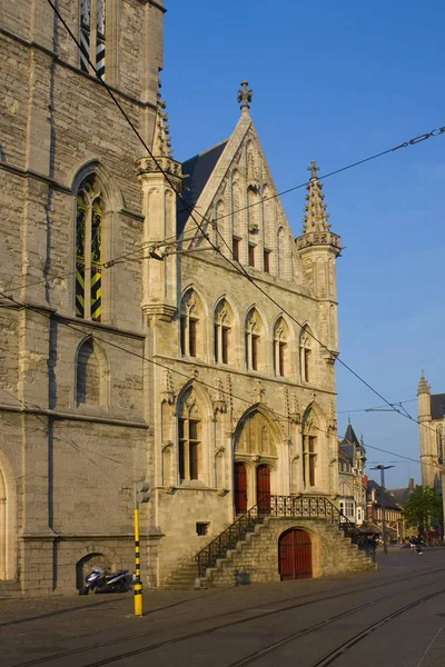 Ghent Belgium May 2019 Belfort Tower Museum Old Town Ghent — Stock Photo, Image