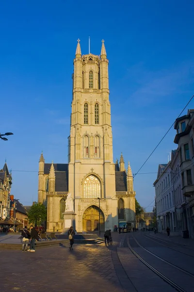 Ghent Belgium May 2019 Saint Bavo Cathedral Ghent — стоковое фото