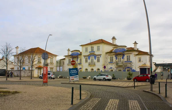 Aveiro Portogallo Marzo 2019 Vecchia Stazione Ferroviaria Aveiro — Foto Stock