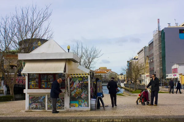 Aveiro Portekiz Mart 2019 Aveiro Caddesinde Kentsel Yaşam — Stok fotoğraf