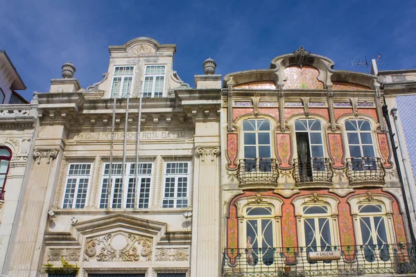 Aveiro Portugal Marzo 2019 Históricos Edificios Antiguos Casco Antiguo Aveiro — Foto de Stock