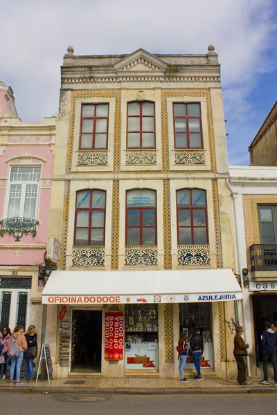 Aveiro Portugal März 2019 Historische Alte Schöne Gebäude Der Altstadt — Stockfoto