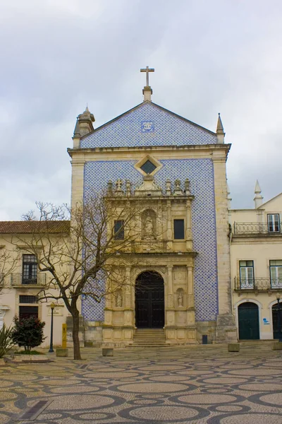 Aveiro Portugal March 2019 Church Misericordia Holy House Mercy Center — Stock Photo, Image
