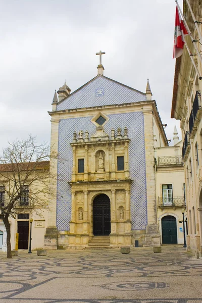 Chiesa Della Misericordia Santa Casa Della Misericordia Nel Centro Aveiro — Foto Stock