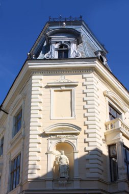 Chernivtsi, Ukrayna Kobylianskaya sokakta güzel eski bina