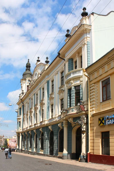 Chernivtsi Ukrajna Május 2018 Kobylanska Street Chernivtsi Központi Utcája — Stock Fotó