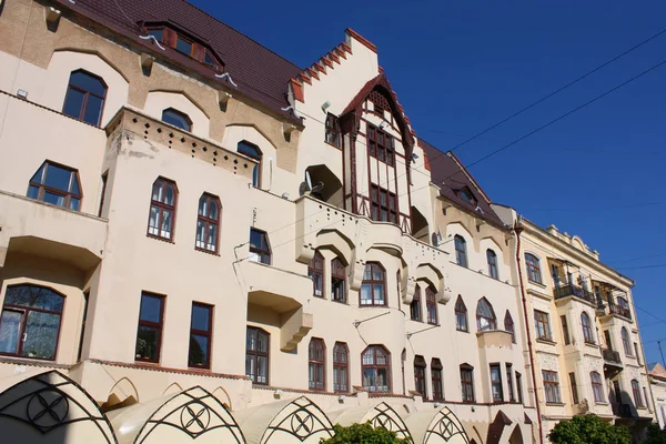 Casa Alemã Chernivtsi Ucrânia — Fotografia de Stock