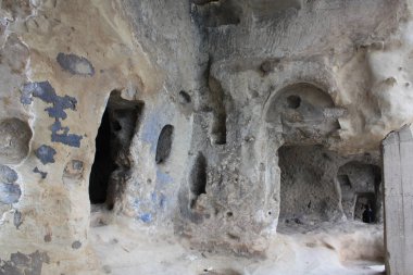 Gürcistan'da Cave Town Uplistsikhe mağarası