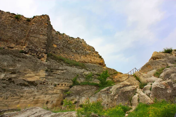 Die Höhlenstadt Uplistsikhe Georgien — Stockfoto