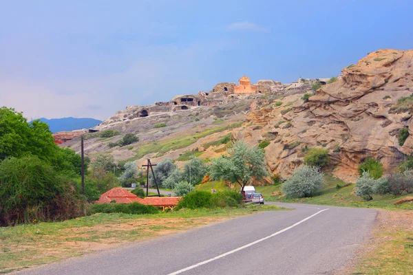 Die Höhlenstadt Uplistsikhe Georgien — Stockfoto