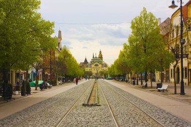 Kosice, Slovakya - 20 Ekim 2018. Kosice Devlet Tiyatrosu