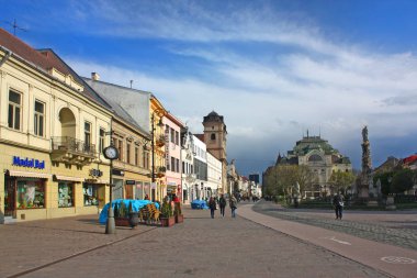 Kosice, Slovakya - 20 Ekim 2018. Kosice Devlet Tiyatrosu