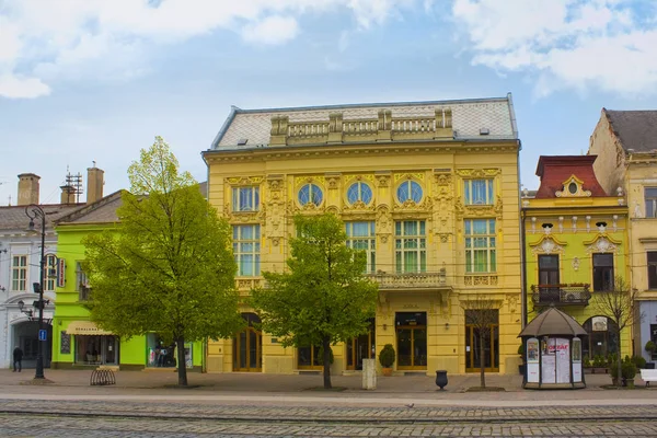 Történelmi Épület Kosice Óvárosában Szlovákia — Stock Fotó