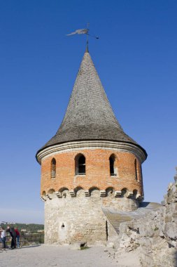 Ukrayna, Kamenetz-Podolsk 'taki ortaçağ kalesi.