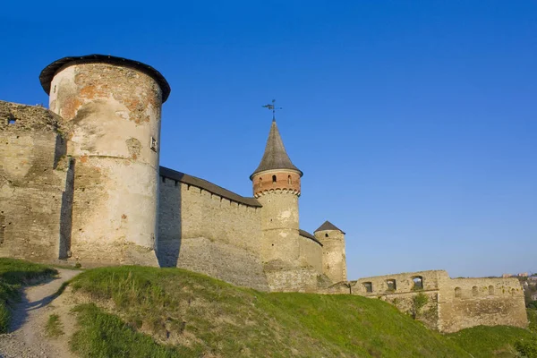 Château Médiéval Kamenetz Podolsk Ukraine — Photo